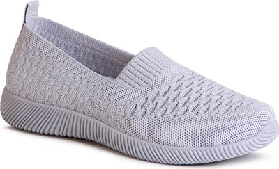 Produktbild von topschuhe24 2400 Damen Light Slipper Halbschuhe, Farbe:Grau, Größe:38 EU