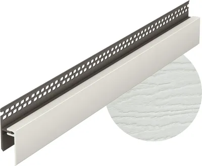Obrázok produktu pre VOX KERRAFRONT Horné vetranie – pre fasádne panely – vodovzdorné a odolné voči UV žiareniu – 3 m – svetlosivé