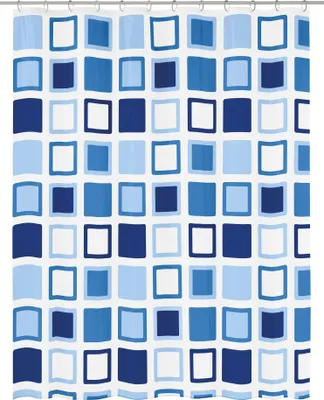 Produktbild von Kleine Wolke Duschvorhang PEVA CLIPPER Azur 120 x 200 cm
