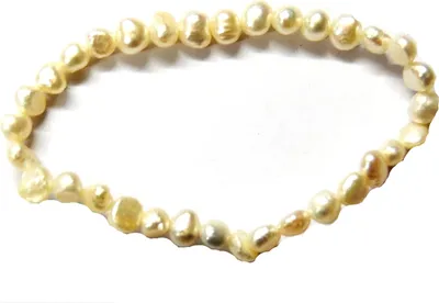 Produktbild von Perlen-Armband, weiss