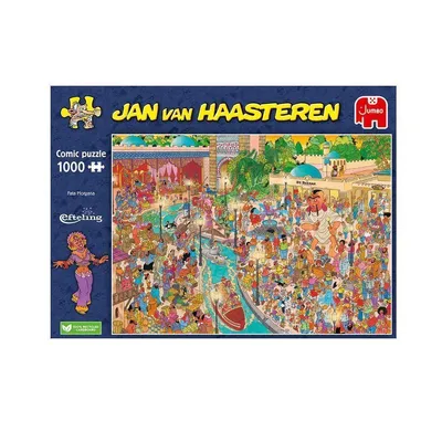 Image de Jumbo Spiele 00038 - Fata Morgana Efteling - Puzzle de bande dessinée 1000 pièces