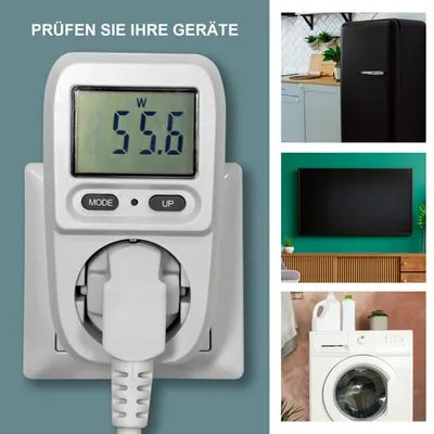 Produktbild von EAXUS Energiekosten-Messgerät, weiß