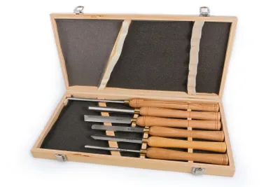 Produktbild von 6-teiliges professionelles HSS-Drechselmeißel-Set
