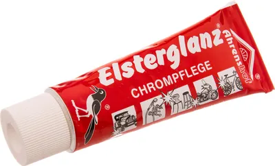 Produktbild von Probiertube Elsterglanz Chrompflege, mit Orangenöl - 40ml