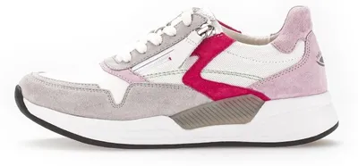 Produktbild von Gabor - Damenschnürer - Chevron/Mesh/Dream k - weis/grey/camelia k. 4695741 (7,0/weiss/grey/camelia)