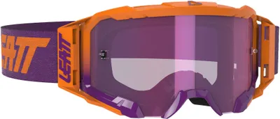Zdjęcie produktu dla Gogle motocrossowe Leatt Velocity 5.5 Iriz (fioletowe, jeden rozmiar)