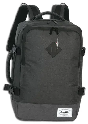 Produktbild von Bestway Flugbegleiter dunkelgrau Businessrucksack uni ORI103S