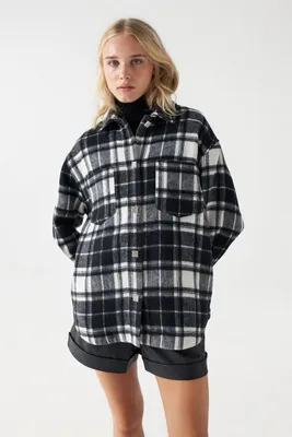 Produktbild von Salsa Jeans 21007083 Überhemd Schwarz L Frau Schwarz L