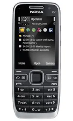 Produktbild von Nokia E52, 6,1 cm (2.4"), 240 x 320 Pixel, TFT, 16 GB, 1024 MB, 4x