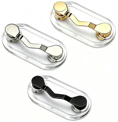 Magnetische Brillenhalter, 3 Stück, sicherer Clip für Brillen