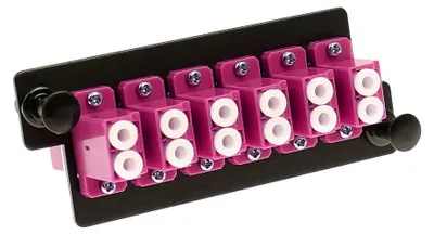 Image de Plaque d'adaptation ACT 6xLC Duplex (12F) OM4 (FA2155)