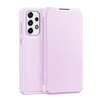 Produktbild von DUX DUCIS Skin X Holster-Schutzhülle mit Klappe für Samsung Galaxy A73, pink