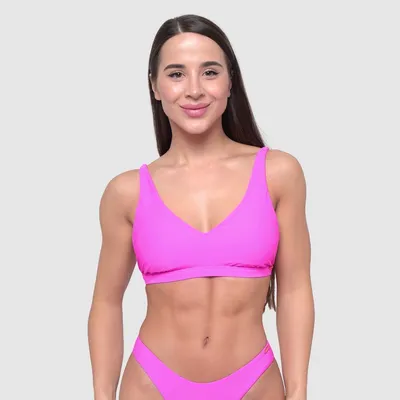 Produktbild von GymBeam - Sport Bikini Oberteil in Pink XS