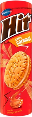 Obrázok produktu pre Herbatniki kruche HIT Markizy Słony Karmel 220 g