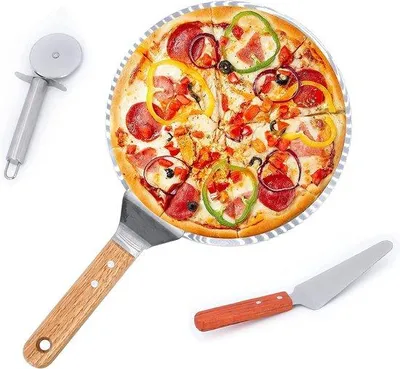 Image de Kyto Pizza Set 3Pièces Coupeur Pousseur