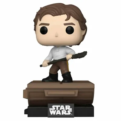 Image de Funko Pop! Deluxe Star Wars - Ekskluzywna figurka Han Solo na Jabba Skiff