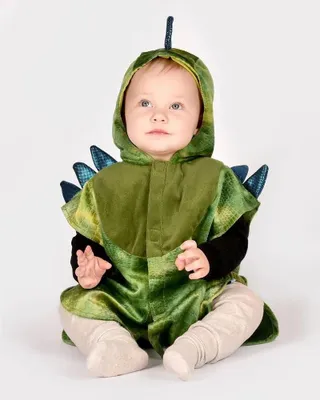 Immagine prodotto di Costume per neonato "Den Goda Fen Dino", verde, taglia 12 mesi - 4 anni. Verde, taglia 12 mesi - 4 anni