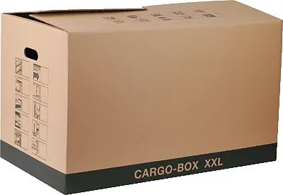 Produktbild von smartboxpro Umzugskarton 'CARGO-BOX XXL', braun - 1 Stück