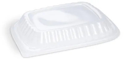 Produktbild von 100x Deckel für Mehrweg Menüschalen ungeteilt 240 x 210 x 30 mm