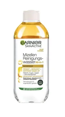 Produktbild von Garnier Mizellenwasser All-in-1, entfernt wasserfestes Make-up, 400ml
