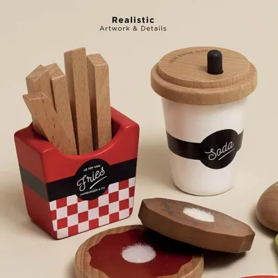 Obrázek produktu pro Le Toy Van Gurmánská sada s hamburgerem