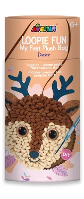 Image de Avenir Sac enfant cerf - Sac à bandoulière 15x14,5cm avec bandoulière