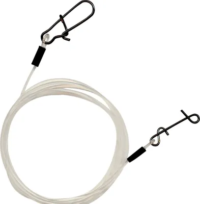 Produktbild von Seika Pro Fluorocarbon Vorfach mit No Knot Verbinder 60cm - 2 Rigs, Durchmesser/Tragkraft:0.80mm / 30kg Tragkraft