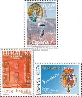 Produktbild von Briefmarken Spanien 2004 Mi 3985,3989,4007 (kompl.Ausg.) postfrisch Große spanische Volksfeste
