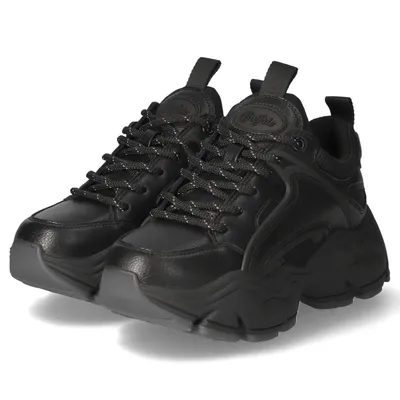 Produktbild von Buffalo Low Sneaker BINARY C Damen Sneaker Textil & Synthetik Schwarz Größe: 41