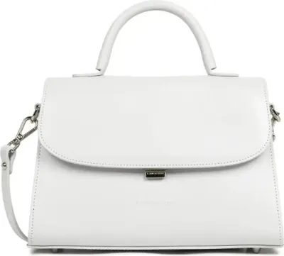 Image de Lancaster Sac À Main Suave Even M Gris Clair