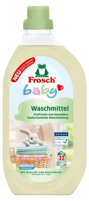Produktbild von Frosch Baby Waschmittel 1,5L - Hypoallergen für Babywäsche (1er Pack)