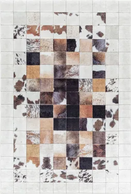 Produktbild von Waschbarer Teppich Federico Läufer, Farbe: Weiß, Größe:80x150 cm