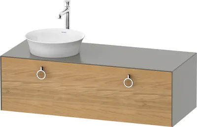 Produktbild von DURAVIT WT4982LH592 WTU wandh.White Tulip,1 Aus.,m.Griff