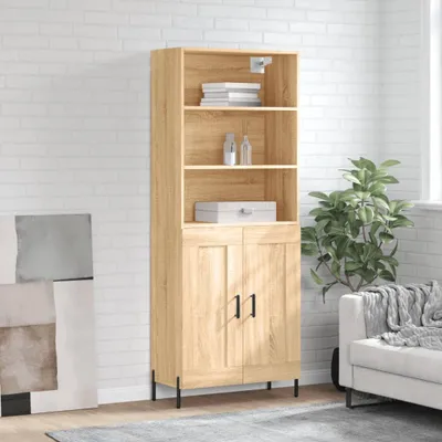 Zdjęcie produktu dla vidaXL Deska wysoka dąb sonoma 69,5x34x180 cm Materiał drewnopochodny