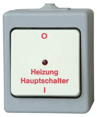 Produktbild von Kopp 567348009 Heizungshauptschalter Aufputz-Feuchtraum Standard