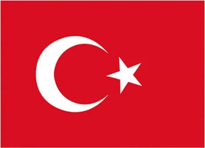 Produktbild von Printwear  | Fahne Türkei / 90 x 150 cm - Farbe: Turkey - Größe: 90 x 150 cm