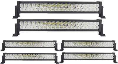 Produktbild von 6pcs 120W Auto LED Light Bar,Greenmigo Offroad Zusatz Scheinwerfer Geführtes Arbeits-Licht-Bar Wasserdicht IP67 Lightbar Scheinwerfer für Offroad Traktor SUV UTV ATV