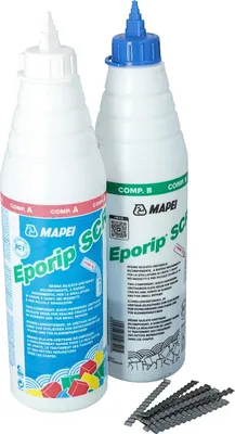 Produktbild von MAPEI® EPORIP SCR Silikat-Gießharz 2K 300 ml + Wellenverbinder Reparaturharz Rissharz Rissbrücke