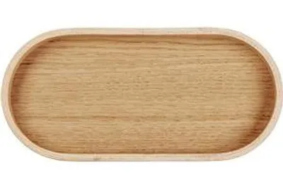 Produktbild von ASA Tablett, oval 23 x 11 cm, H. 2 cm, Eiche