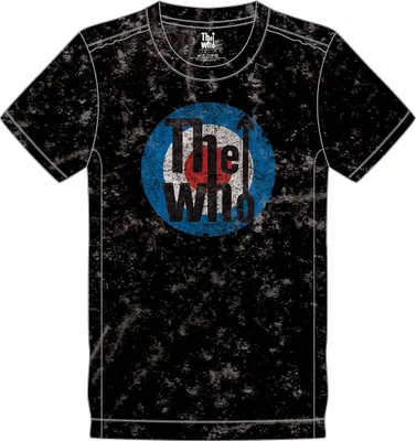 Produktbild von The Who Target Logo Black S T-Shirt