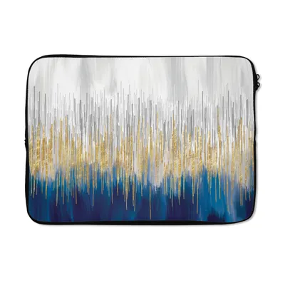 Produktbild von MuchoWow® Laptop Hülle 14 ZollAbstrakt - Gemälde - Öl Laptoptasche - Laptoptasche - Stoßsicher - Schutzhaube