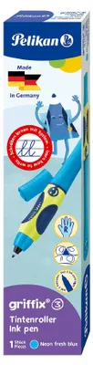 Produktbild von Pelikan griffix, Kind, Gerader Schnitt, Einzelbild, Gemischte Farben, Stahl, Kunst-& Handwerksscheren