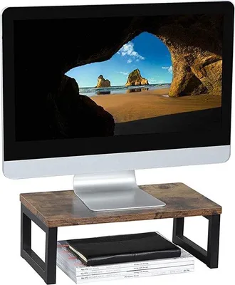 Obrázek produktu pro Držák monitoru do kanceláře pro notebooky a stolní počítače