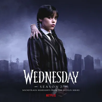 Produktbild von Original Soundtrack - Wednesday: Season 2 (Purple Smoke Coloured) (LP)