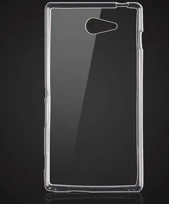 Image de Étui transparent en silicone pour Sony Xperia M2
