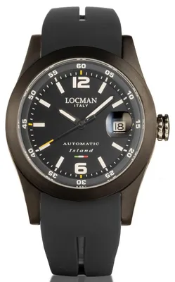 Image de Locman - 0615K01S-BKBKWHSK - Montre Bracelet - Hommes - Automatique - Island