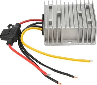 Productafbeelding van Spanningsregelaar/gelijkrichter, 13V - 72V naar 12V, 120W. Geschikt voor golfkarren, auto's, vrachtwagens en elektromotoren. Regelt de spanning