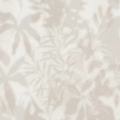 Image de Profhome 781514-GU Papier peint ton-sur ton floral mat gris beige 5,33 m2