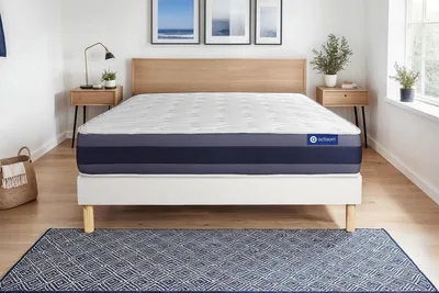 Produktbild von Actiflex morpho matratze 180x190cm + Bettgestell mit lattenrost , Härtegrad 2 , Taschenfederkern und Memory-Schaum , Höhe : 24 cm