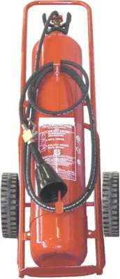 Produktbild von 20kg CO2 Kohlendioxid Feuerlöscher, fahrbar Löschwagen EN 1866
